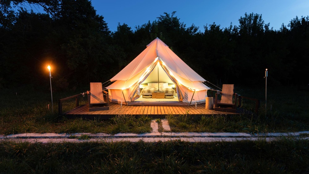 inklapbare tent